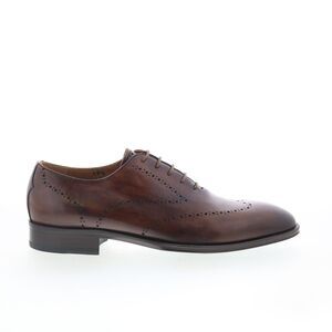 Pastori by Di Bianco Mens Augustus Brown Shoes (NWT)